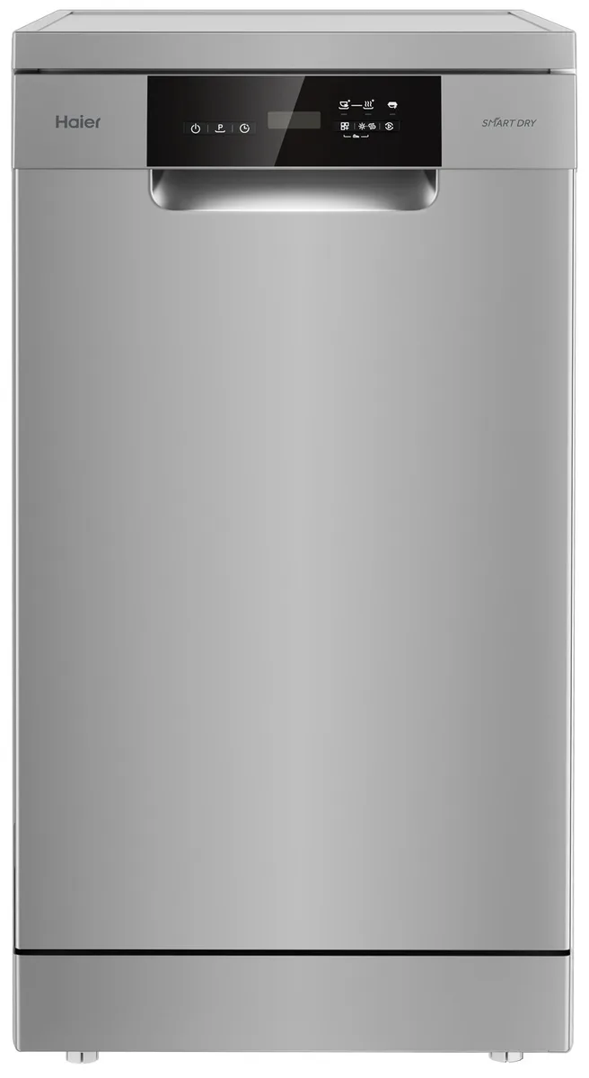 Посудомоечная машина Haier HDWE11-36SS4RU, отдельностоящая, серебристый