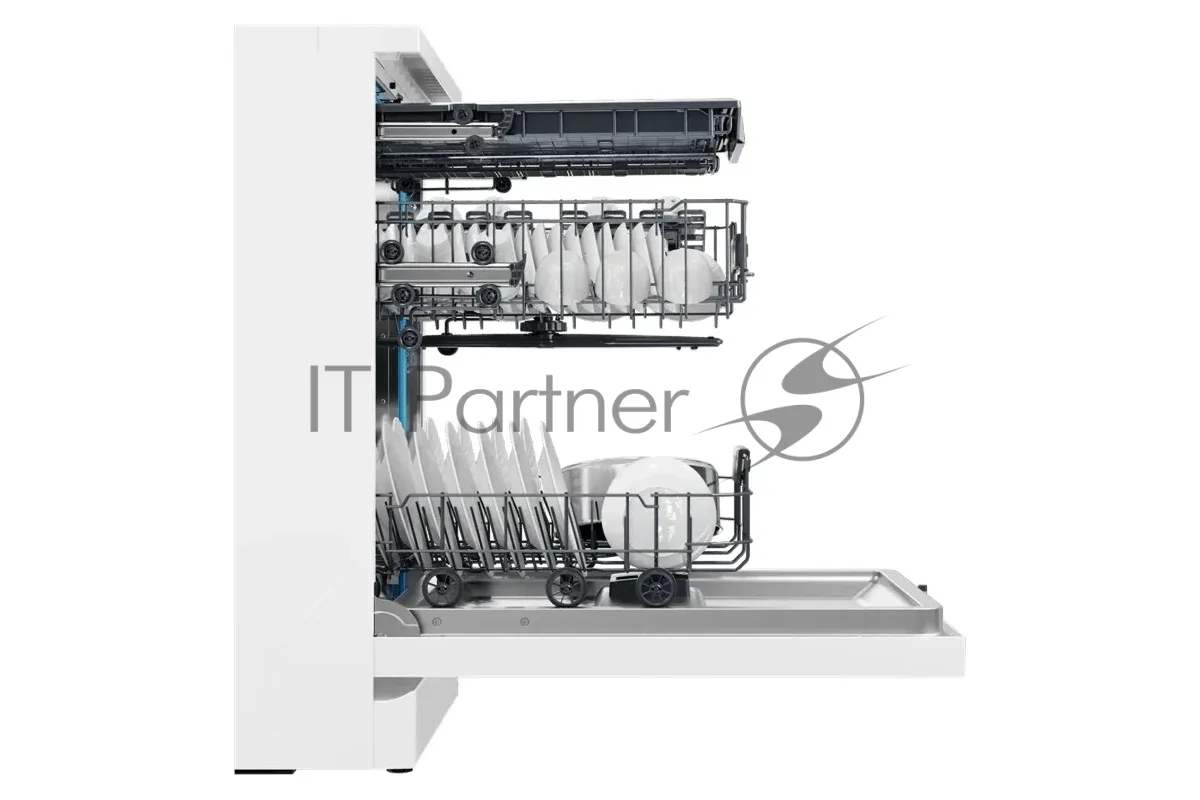 Посудомоечная машина Haier HDWE15-58WE2RU, отдельностоящая, белый — фото 2