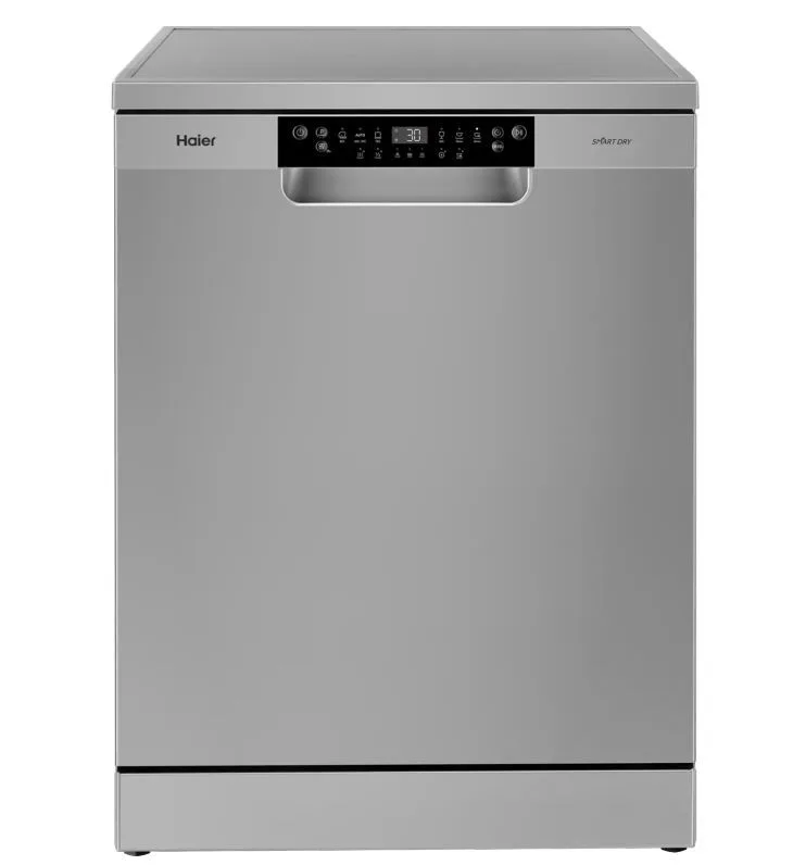 Посудомоечная машина Haier HDWE15-58CS2RU, отдельностоящая, серебристый