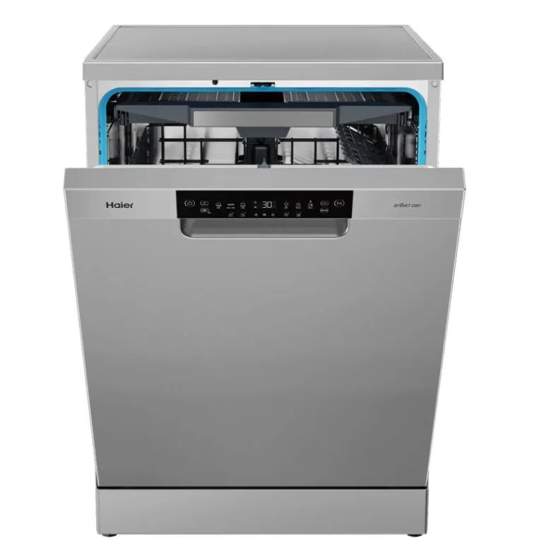 Посудомоечная машина Haier HDWE15-58CS2RU, отдельностоящая, серебристый — фото 3