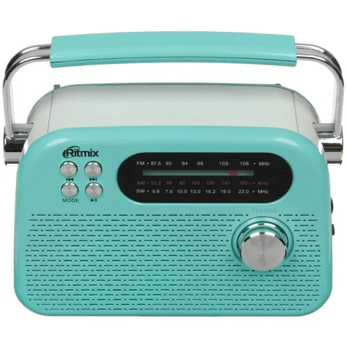 Радиоприёмник Ritmix RPR-045, голубой