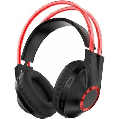 Наушники Qumo Party Rave BT 0077, красный