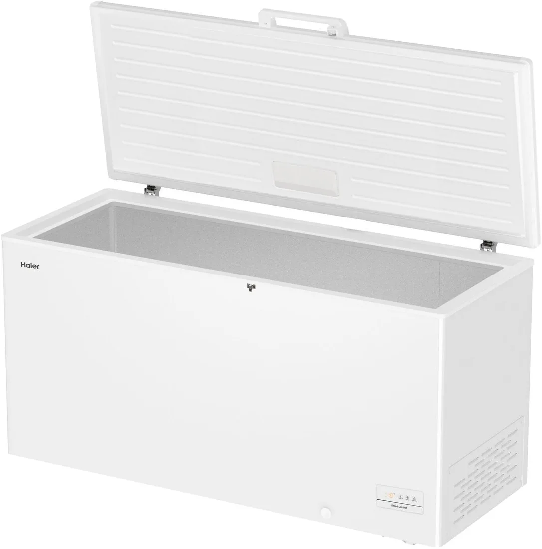 Морозильный ларь Haier HCE380RF, глухая крышка, белый — фото 3