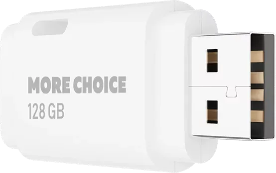 Флеш-накопитель More Choice MF128, чёрный