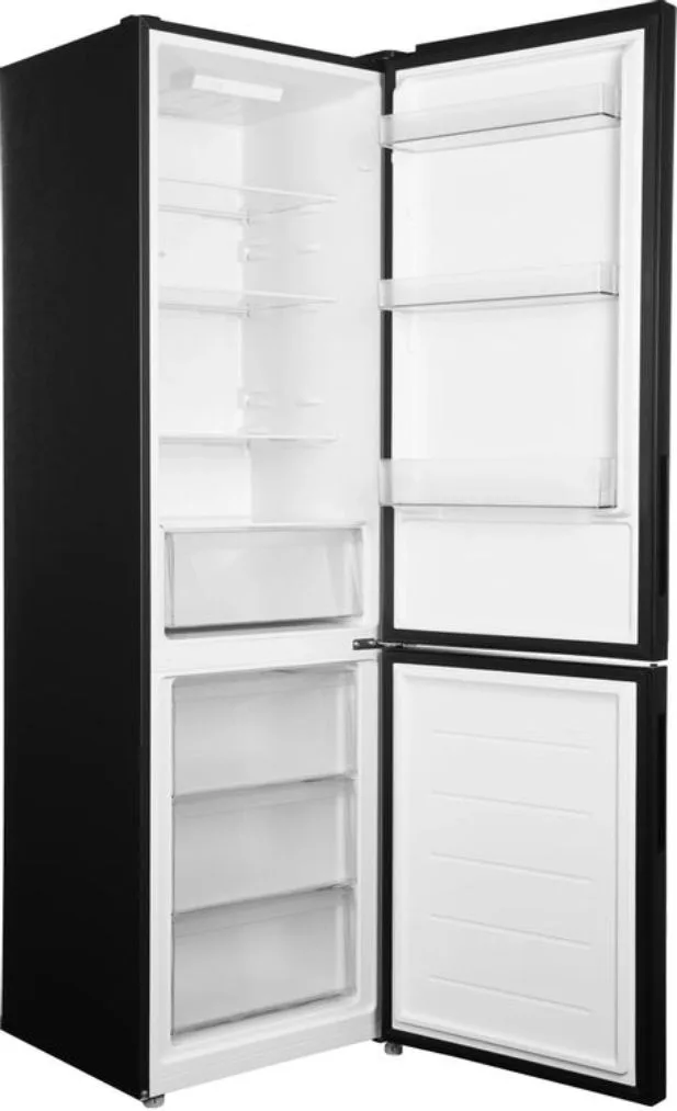 Холодильник Candy COMBI CFN6200BO, двухкамерный, чёрный — фото 3