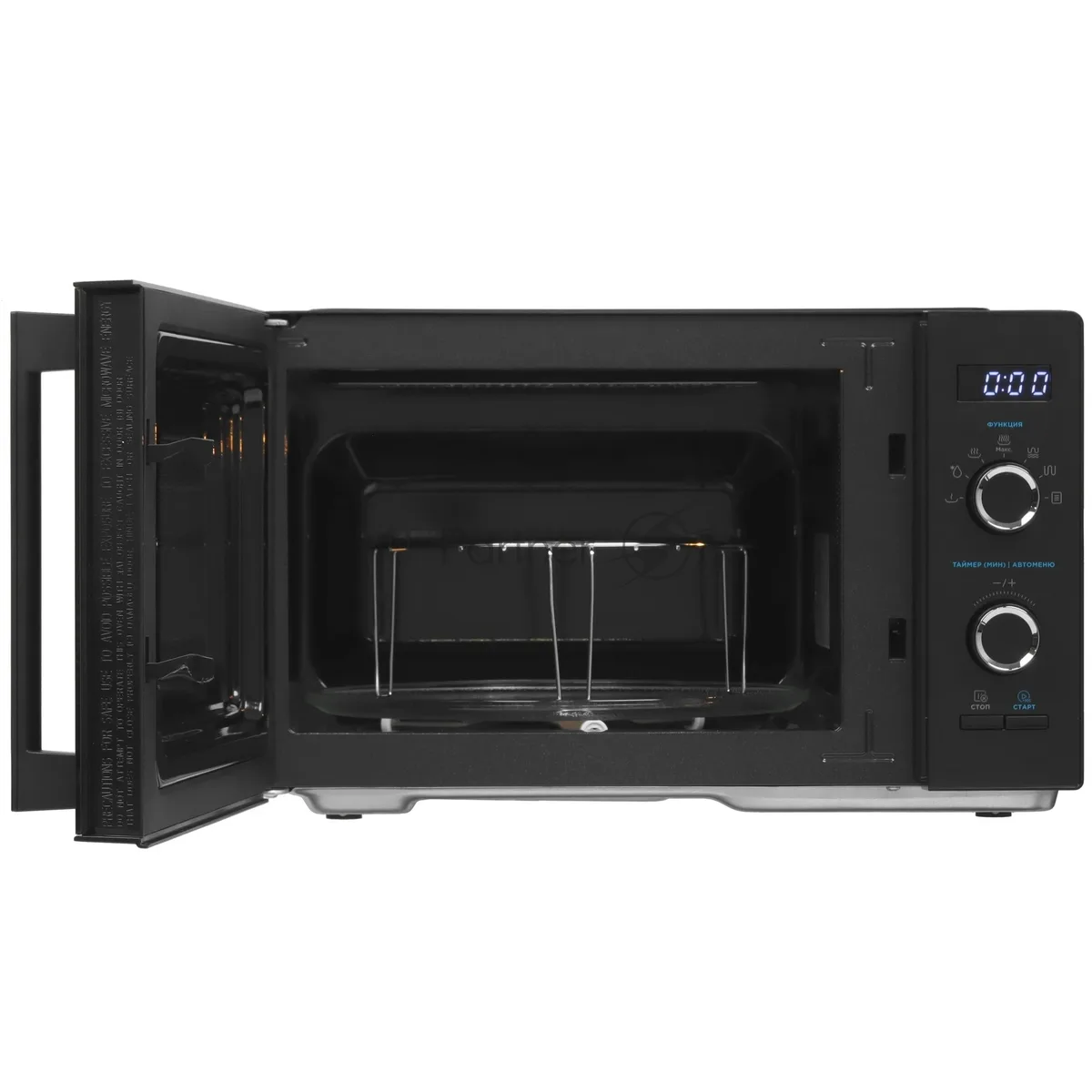 Микроволновая печь Midea AG825P2ET-B, с грилем, чёрный