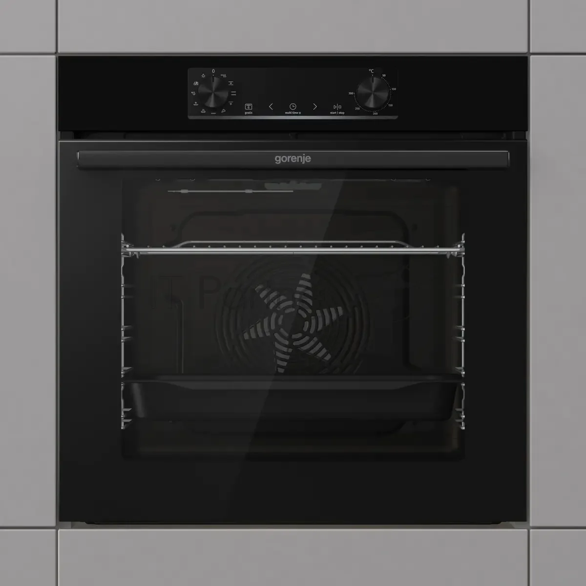 Духовой шкаф Gorenje BO6735E02BKOT, электрический, чёрный