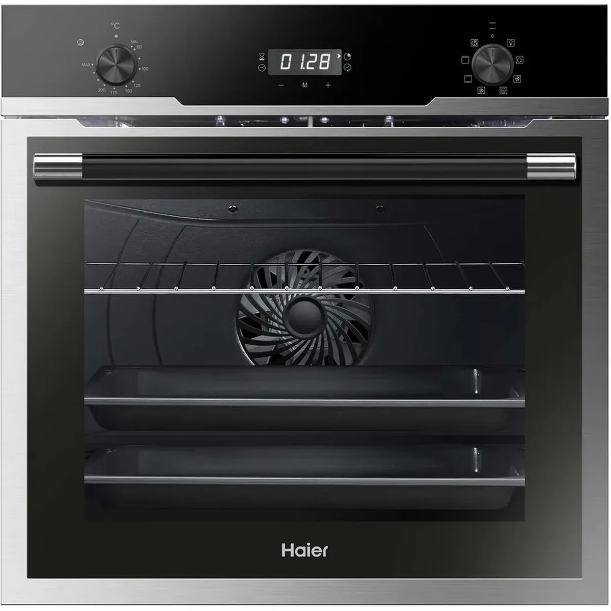 Духовой шкаф Haier HOD-PM08VGBX, электрический, нержавеющая сталь