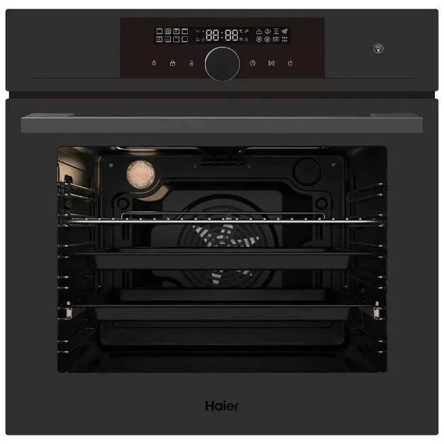 Духовой шкаф Haier HOX-FP5RAGG, электрический, серый
