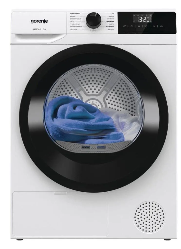 Сушильная машина Gorenje D2HNE7E/C, конденсационная, чёрный