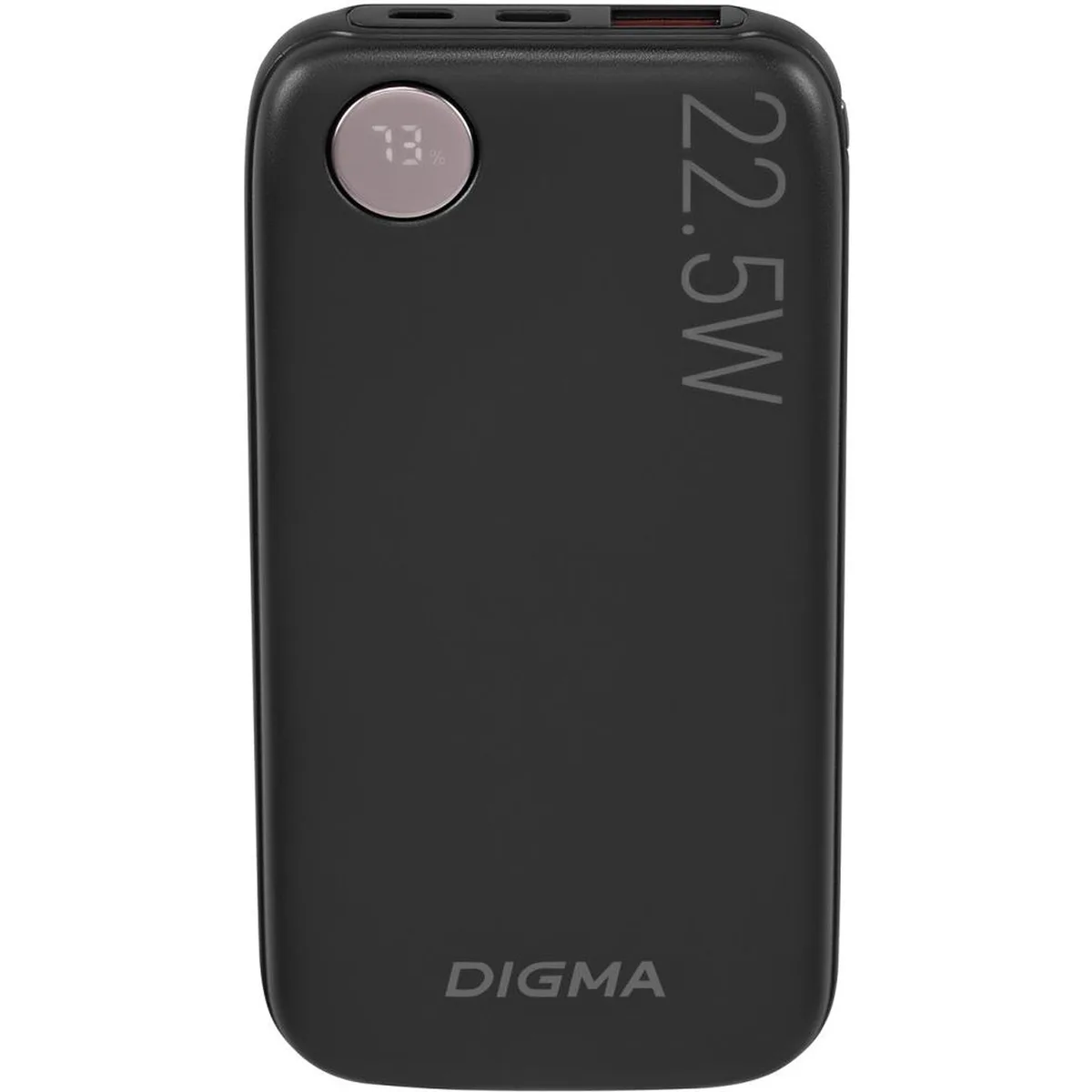 Внешний аккумулятор Digma DGPF10B22PBK, чёрный