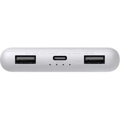 Внешний аккумулятор Xiaomi Power Bank 10000mAh, белый — фото 2