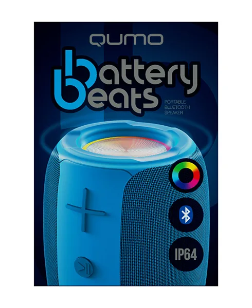 Портативная акустика Qumo BatteryBeats, красный — фото 2