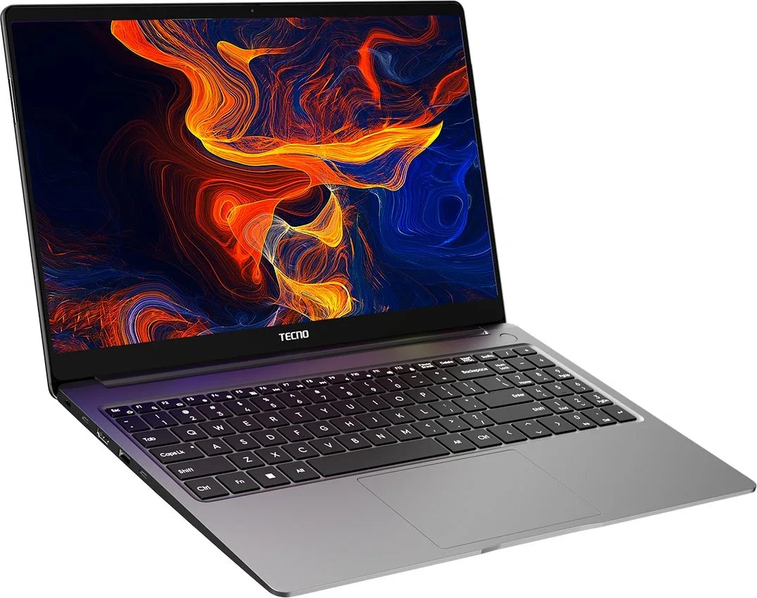 Ноутбук Tecno MegaBook T15DA, 15.6", AMD Ryzen 5 7430U, 8 ГБ, 512 ГБ SSD, серебристый
