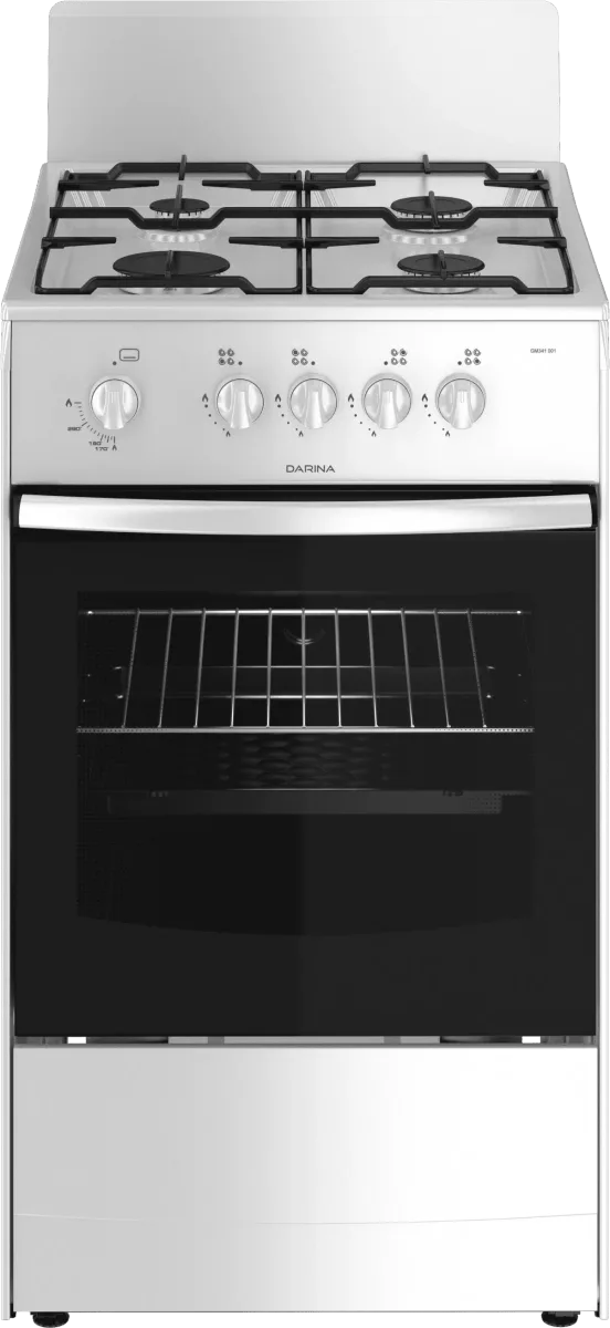 Газовая плита Darina 1A GM341 001 W, напольная, белый