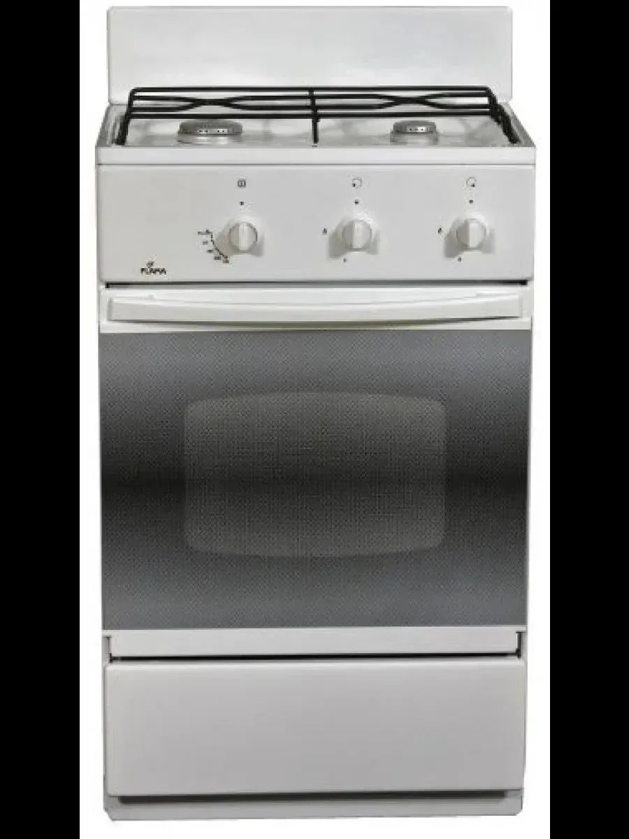 Газовая плита Flama CG 3202 W, напольная, белый