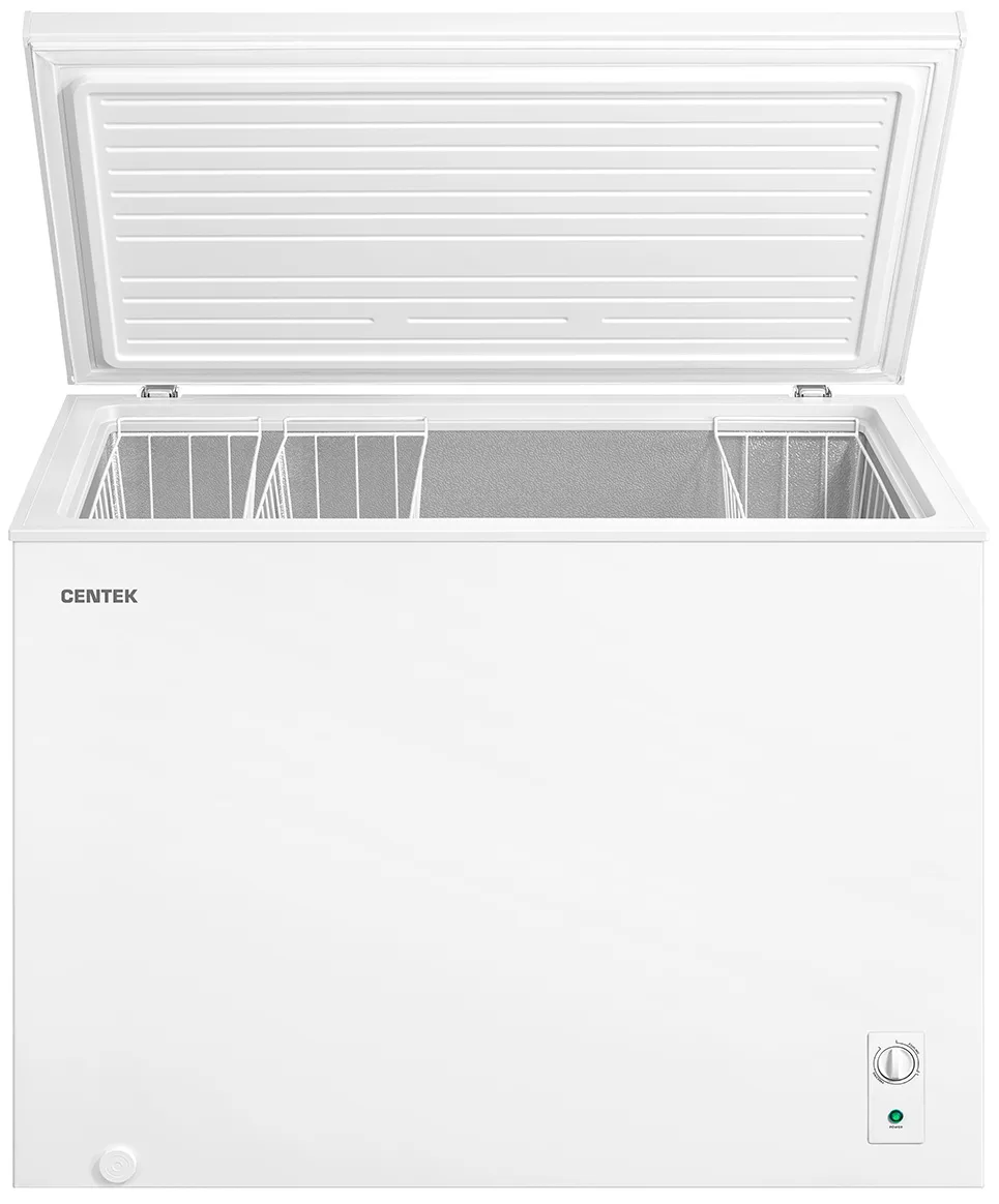 Морозильный ларь Centek CT-4005, глухая крышка, белый — фото 6