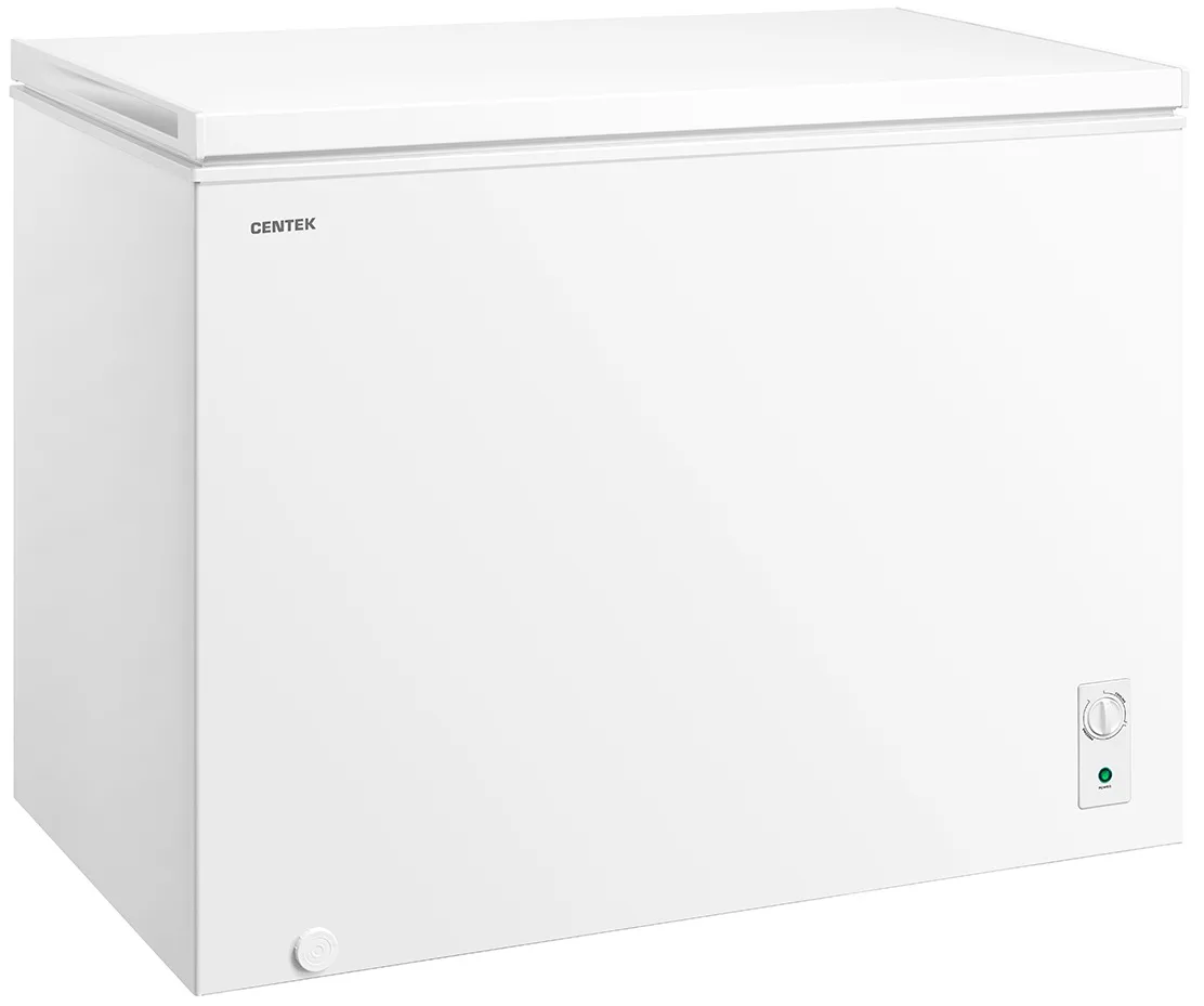 Морозильный ларь Centek CT-4005, глухая крышка, белый — фото 3