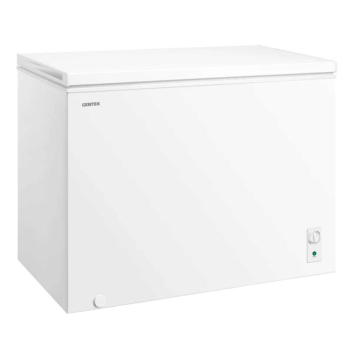 Морозильный ларь Centek CT-4005, глухая крышка, белый — фото 2