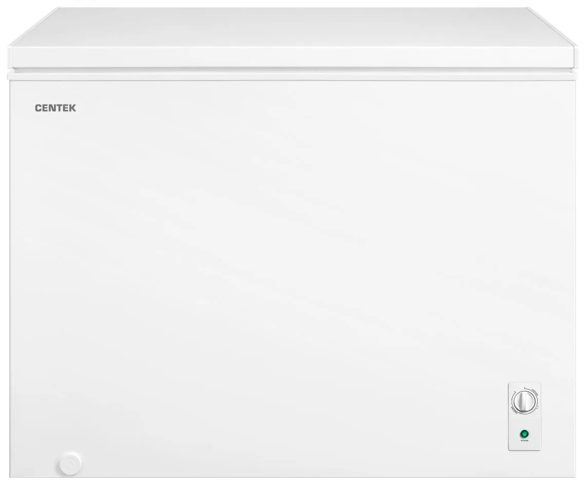 Морозильный ларь Centek CT-4005, глухая крышка, белый