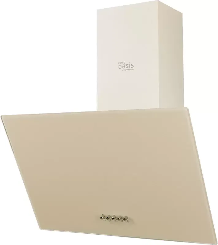Вытяжка Oasis NP-50I 316, наклонная, бежевый