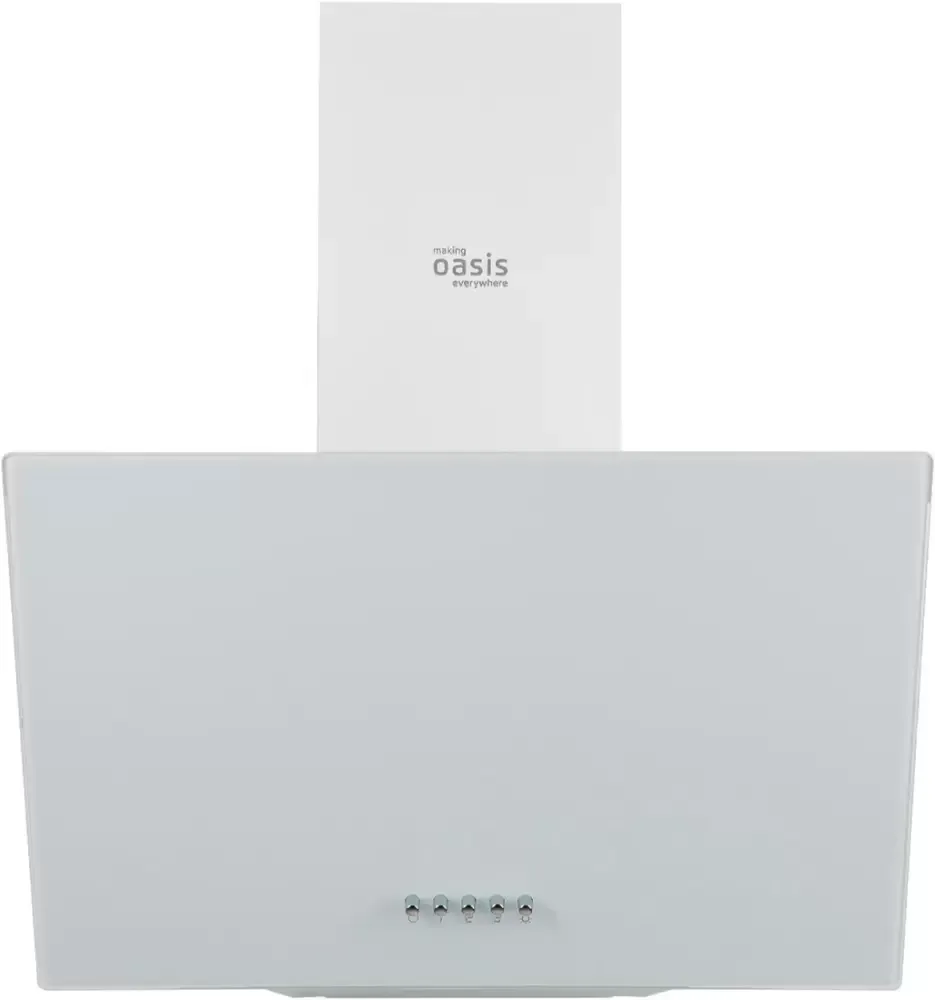 Вытяжка Oasis NP-50W 316, наклонная, белый