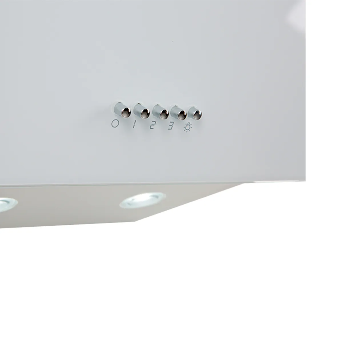 Вытяжка Oasis NP-60W 316, наклонная, белый