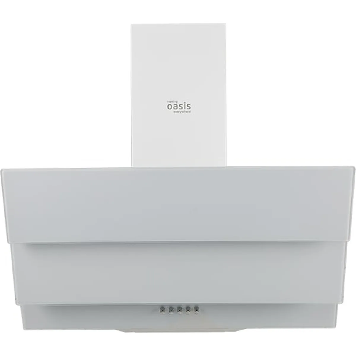 Вытяжка Oasis NS-60W 316, наклонная, белый