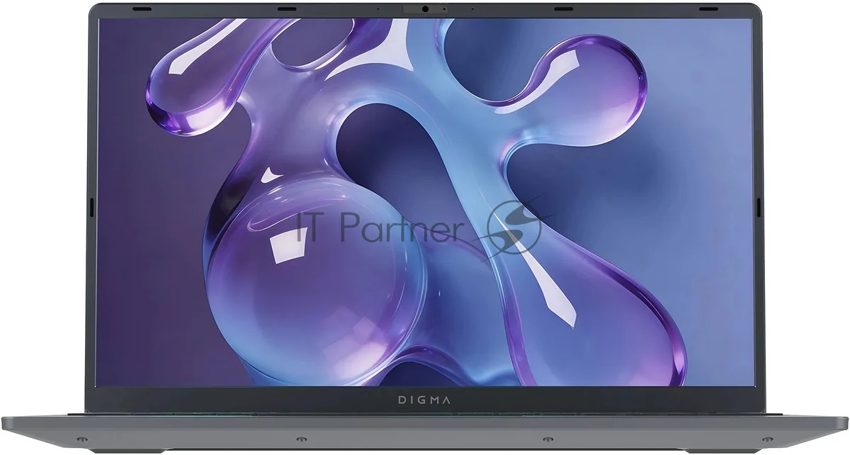 Ноутбук Digma Nova, 15.6", AMD Ryzen 5 3500U, 16 ГБ, 512 ГБ SSD, серый — фото 4