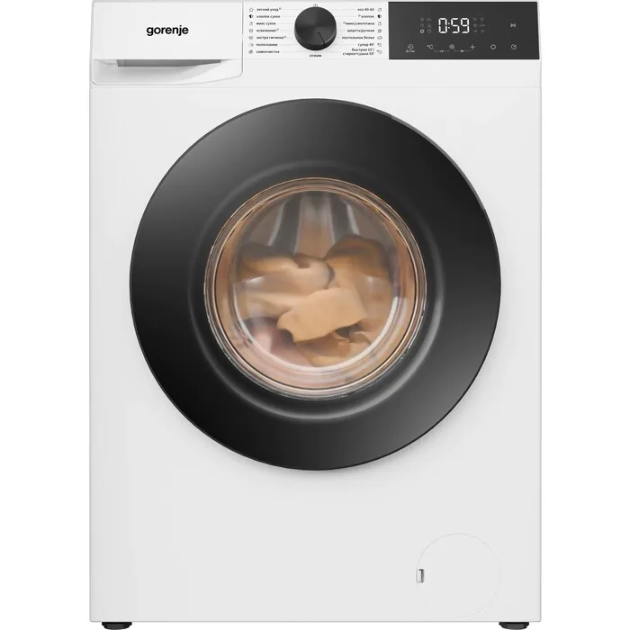 Стирально-сушильная машина Gorenje WDG2P854A3C2/C, фронтальная загрузка, белый