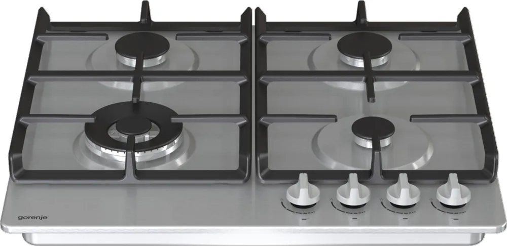 Газовая варочная панель Gorenje GW641XHF, нержавеющая сталь — фото 2