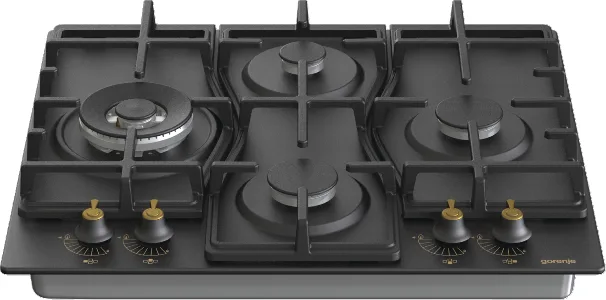 Газовая варочная панель Gorenje GW6D42CLB, чёрный