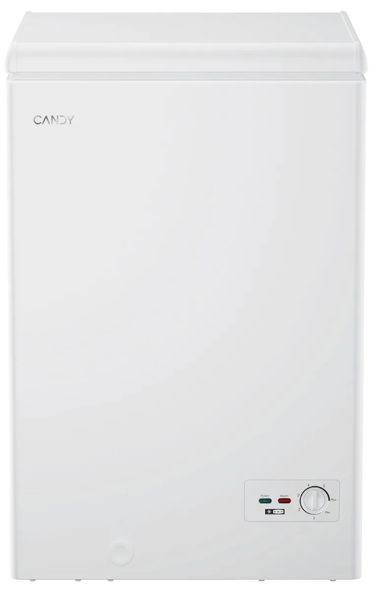 Морозильный ларь Candy CCM100R, глухая крышка, белый
