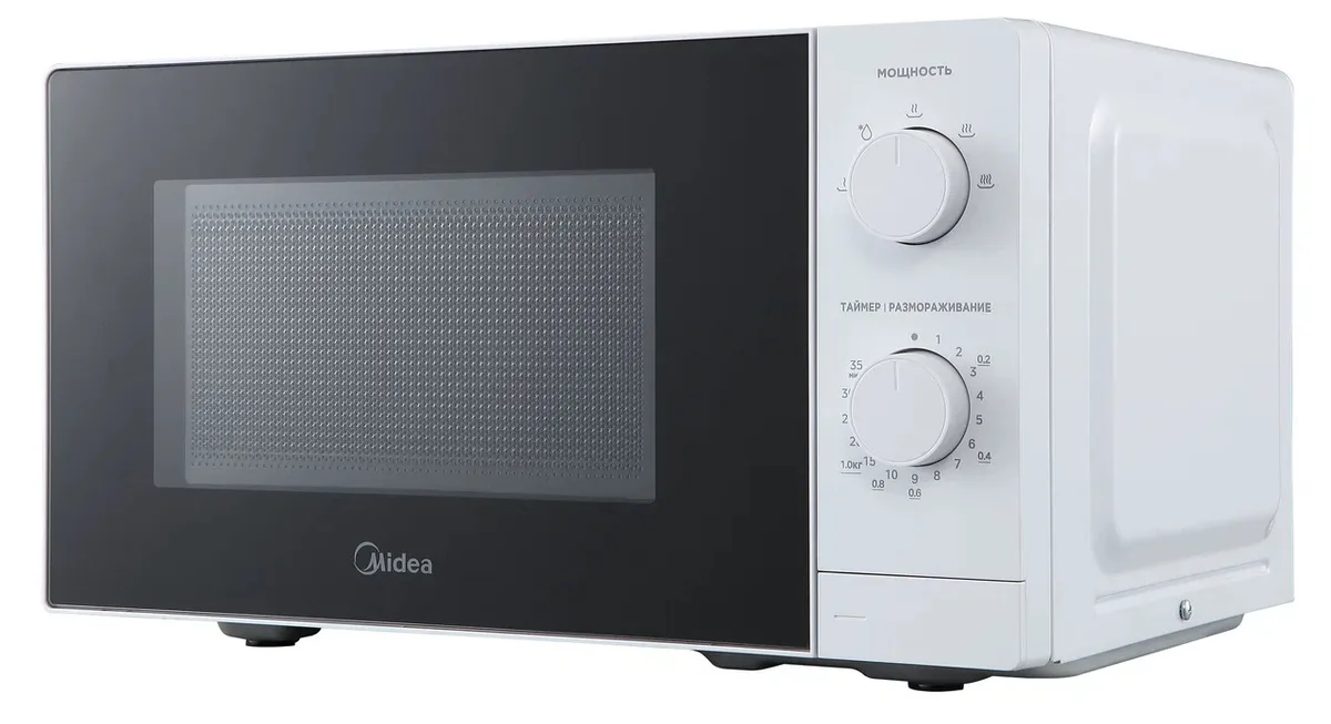 Микроволновая печь Midea MM720ARB-W, соло, белый — фото 3