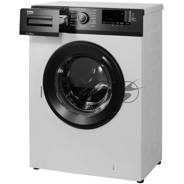 Стиральная машина Beko WHE5512BBW, фронтальная загрузка, белый — фото 2