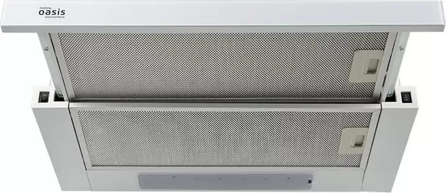 Вытяжка Oasis UV-60WG 327, телескопическая (слайдер), белый