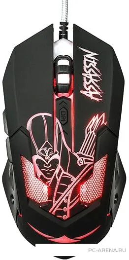 Мышь Qumo Dragon WAR Dragon War Assassin M33, чёрный