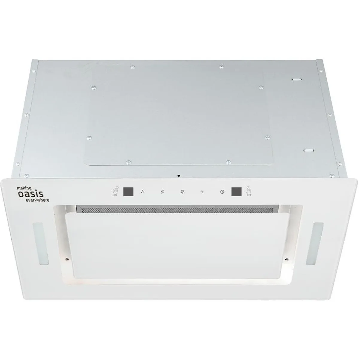Вытяжка Oasis UD-60WG 344, полновстраиваемая, белый