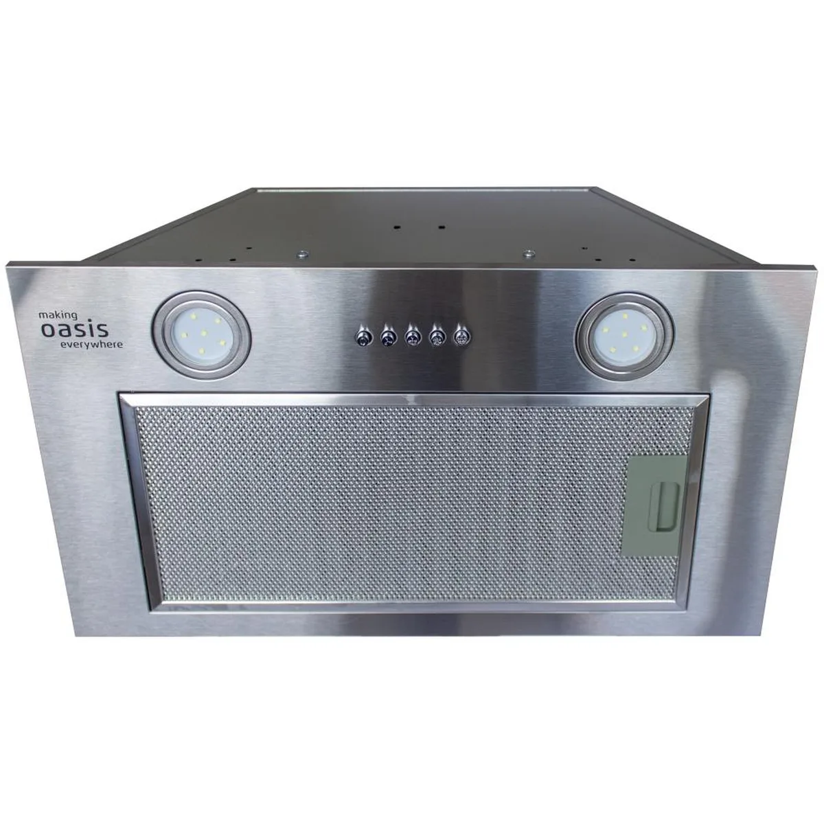 Вытяжка Oasis UM-52S, полновстраиваемая, нержавеющая сталь