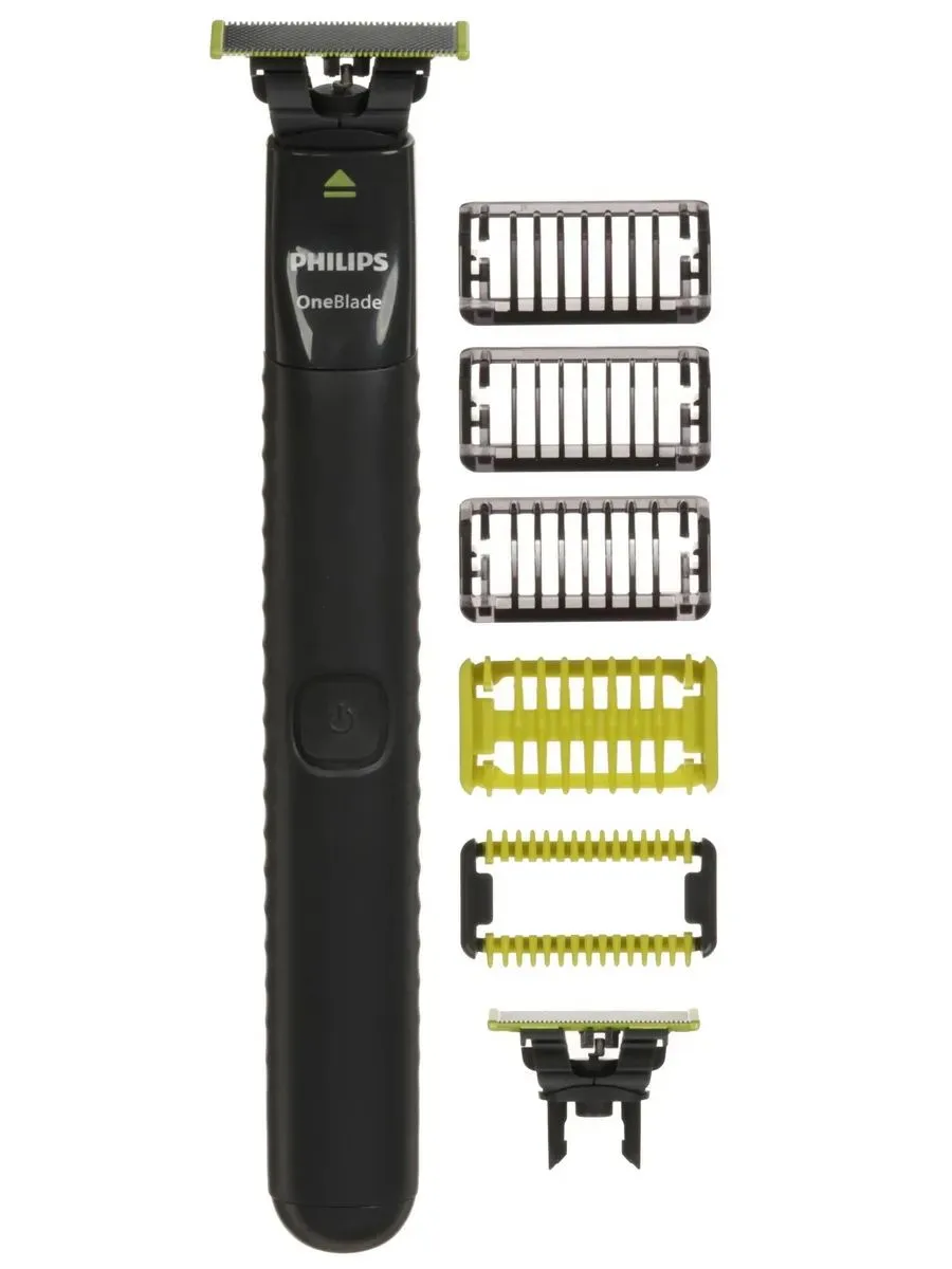 Триммер Philips OneBlade QP1624/10, серый — фото 2
