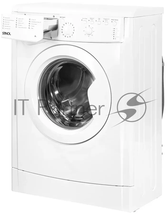Стиральная машина Stinol WSTU 410 B, фронтальная загрузка, белый