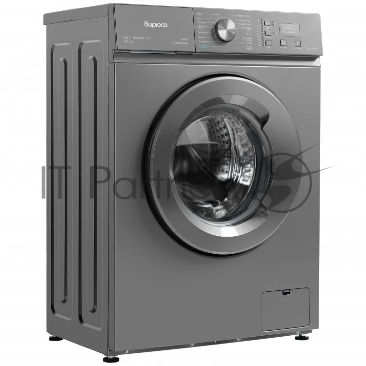 Стиральная машина Бирюса WM-SM510/10 M, фронтальная загрузка, серебристый — фото 2
