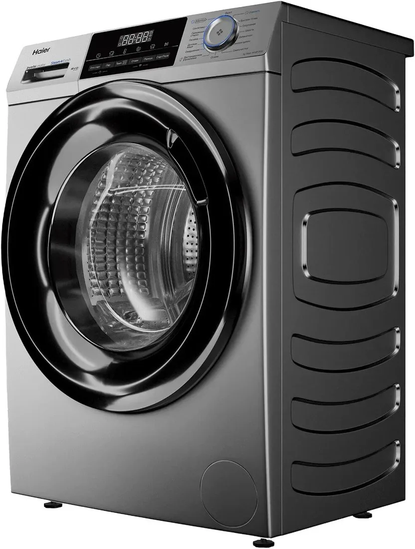 Стиральная машина Haier HW70-BP12929SE, серебристый — фото 2