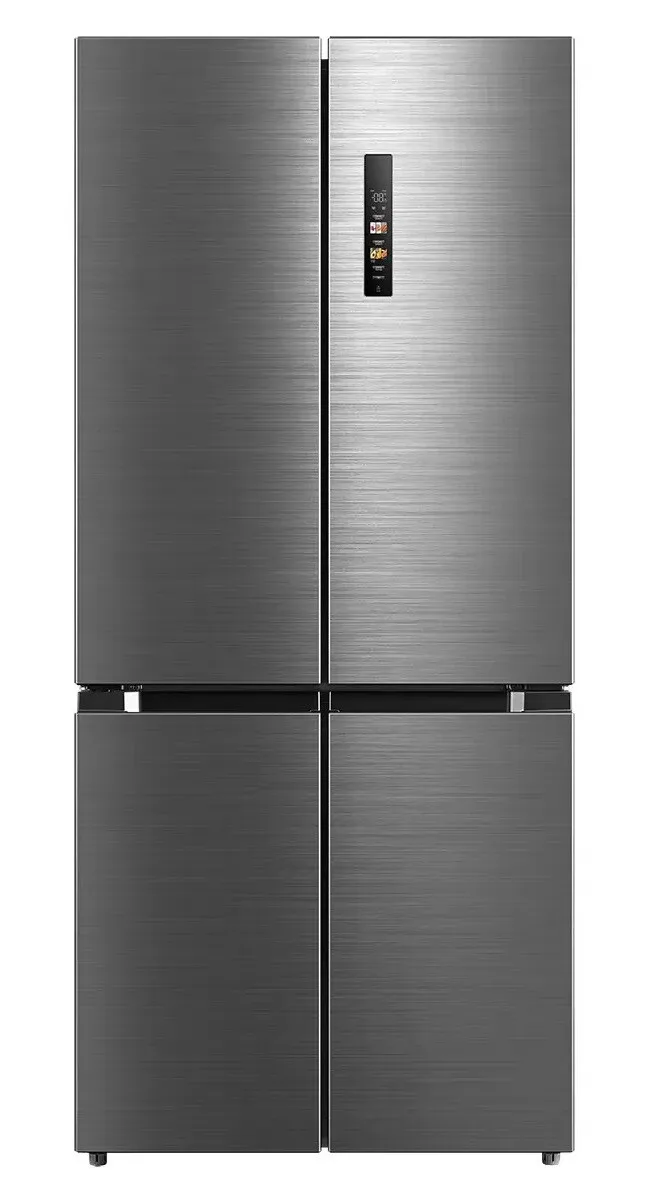 Холодильник Midea MDRM 691 MIE46, трёхкамерный, нержавеющая сталь