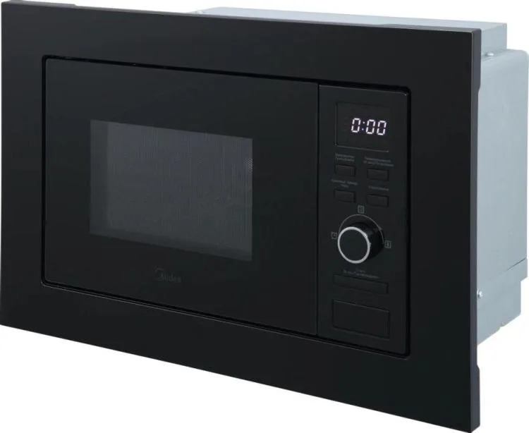 Встраиваемая микроволновая печь Midea MI62170B, соло, чёрный