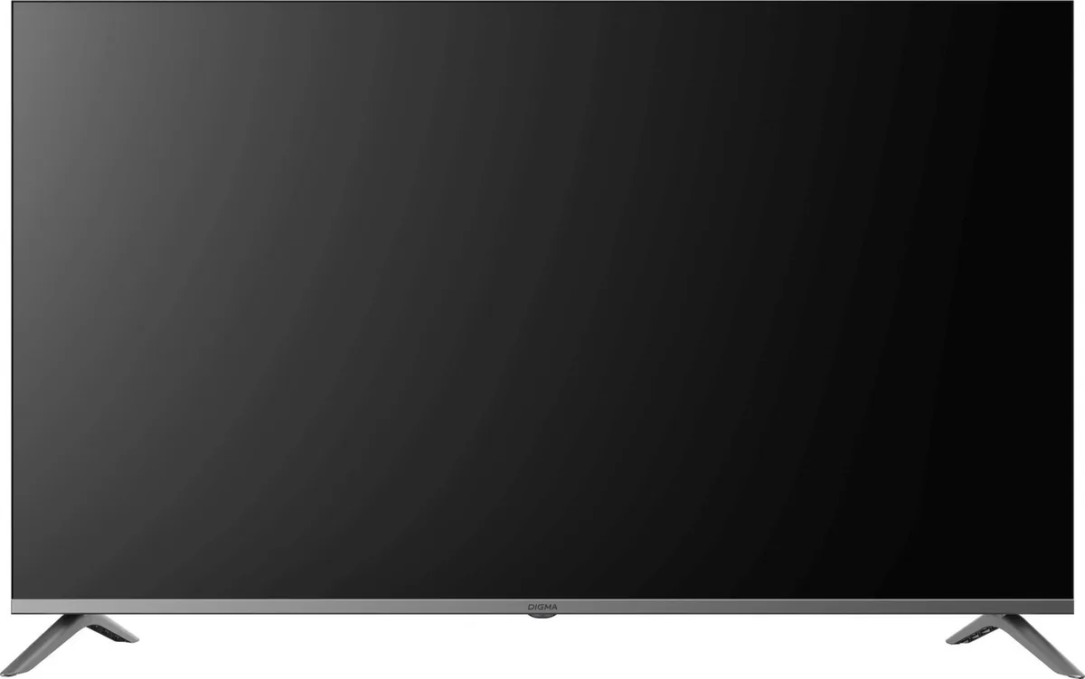 Телевизор Digma DM-LED55UBB41, серебристый