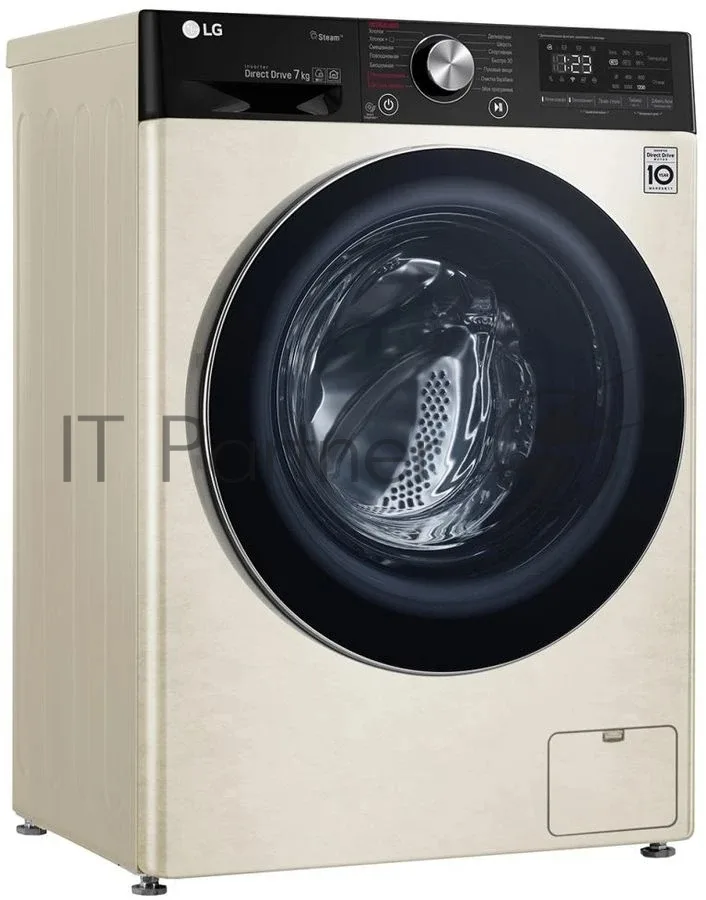 Стиральная машина LG F2V5HS9B, бежевый
