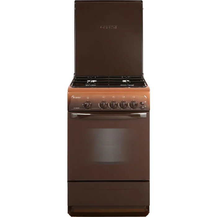 Газовая плита Gefest GC 532E4BR, напольная, коричневый