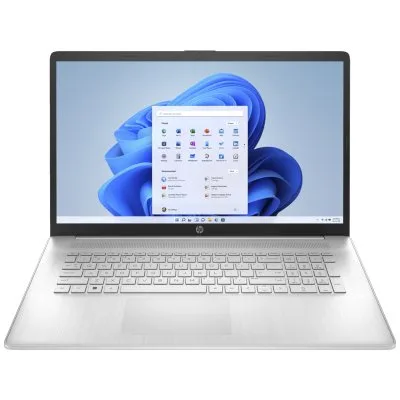 Ноутбук HP 17-cp2136ng, 17.3", Ryzen3 7320U, 8 ГБ, 512 ГБ SSD, серебристый