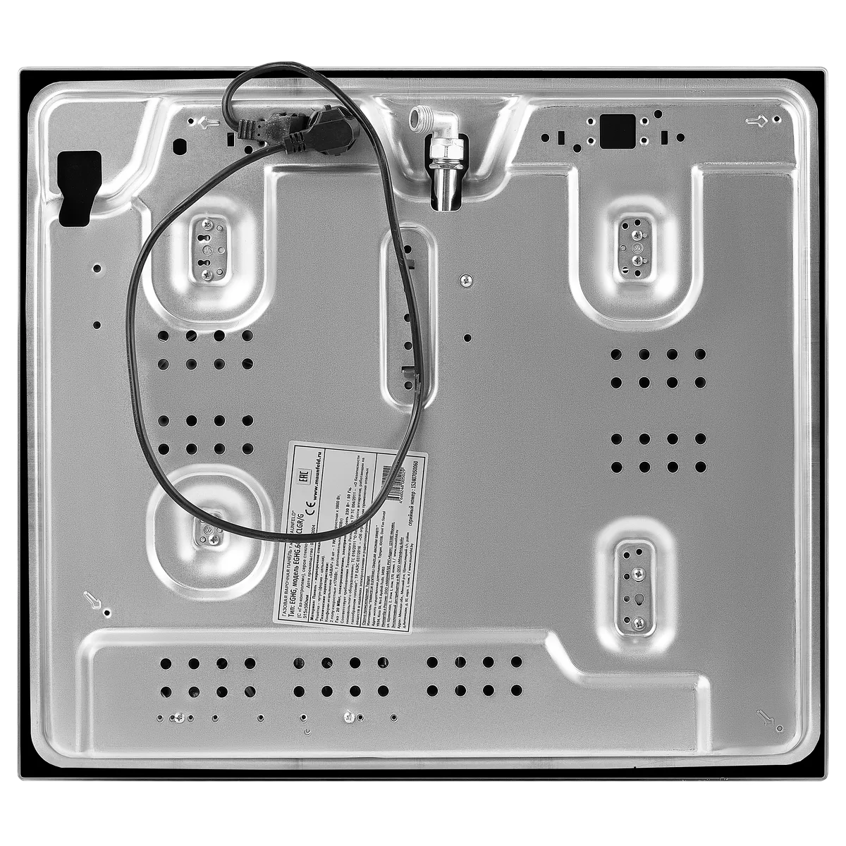 Газовая варочная панель Maunfeld EGHG.64.63CDGR / G, закалённое стекло, серый — фото 4